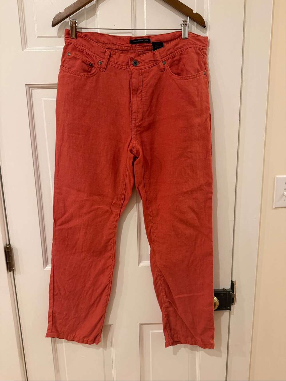 John Varvatos linen pants